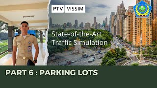 TUTORIAL VISSIM 6  Menambahkan Parking Lots Di Vissim [upl. by Irac736]