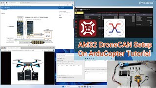 AM32 DroneCAN Setup On ArduCopter Tutorial  Vimdrones ESC Nano [upl. by Ednutey967]