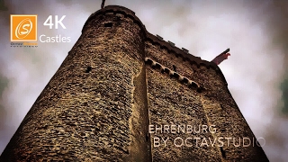 Ehrenburg Ruin Brodenbach Germany 4K UHD [upl. by Esoryram327]