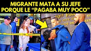 ARRESTAN MIGRANTE QUE MATÓ A SU JEFE POR “PAGARLE MUY POCO” [upl. by Adelina]