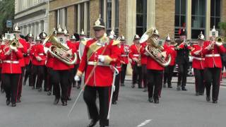 IMMSUK Band of the Mercian Regiment  Windsor  June 2017 [upl. by Enirahtac]