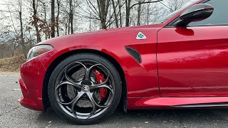 Alfa Romeo Giulia QV Continental DWS06 Plus Review  The Perfect All Season Tire For Sport Sedans [upl. by Lika]