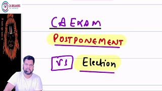 CA Exams Postponement Vs ICAI  What Next For CA MAY 24 Exams [upl. by Feodor40]