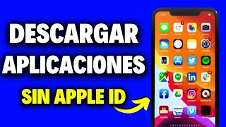 Como Descargar Aplicaciones en Iphone sin Apple ID en 1 minuto [upl. by Justus312]