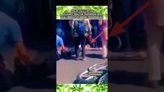 Polisi tak sadarkan diri usai dita4br4k pengendara polisi polri army shorts short tniad viral [upl. by Eintroc]