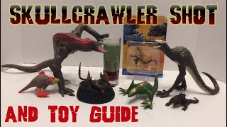 Skullcrawler Shot and Toy Guide with Lanard Playmates Bandai Monogram and NECA and bonus KO [upl. by Ponce]