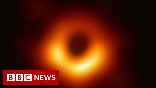 First ever black hole image released  BBC News [upl. by Dotti]