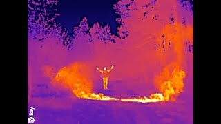 Smoke bomb vs thermal imager  Can you hide from thermal camera using a smoke grenade [upl. by Olonam526]