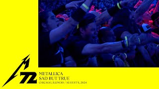 Metallica Sad But True Chicago IL  August 9 2024 [upl. by Cantlon]