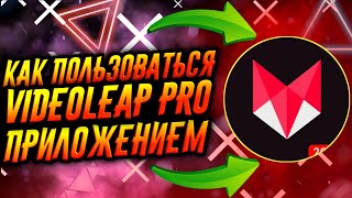 КАК ПОЛЬЗОВАТЬСЯ ПРИЛОЖЕНИЕМ VIDEOLEAP PRO  ТУТОРИАЛ [upl. by Ellimaj]