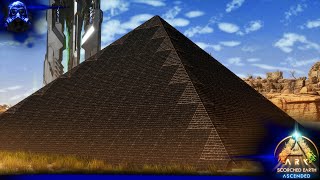 The Great Pyramid Build amp Crafting The Ultimate Weapon  Ark Scorched Earth Ascended  Episode 18 [upl. by Woodford]