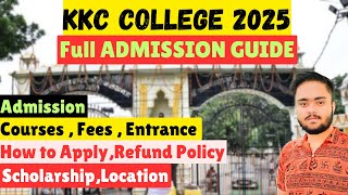 2025 KKC COLLEGE LUCKNOW Full ADMISSION Guide  Best Government college in lucknow  Best college🔥🔥 [upl. by Ahsitram]