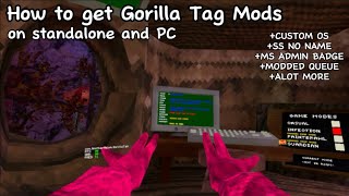 How to MOD Gorilla Tag on Standalone and PC [upl. by Farra599]