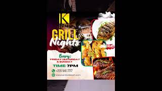 Kombo Beach Resort Grill Night  The Gambia [upl. by Ishii780]