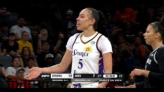 Dearica Hamby 29 Points Game  Los Angeles Sparks vs Las Vegas Aces  WNBA 2024  May 18 2024 wnba [upl. by Dhiman]