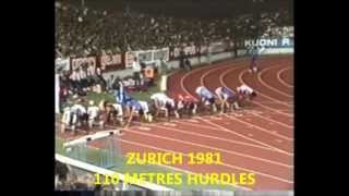 Renaldo Nehemiah110m Hurdles WRZurich1981 [upl. by Glad178]