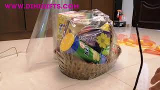 DiniGifts Hamper  Cara Susun dan Wrapping Hamper [upl. by Raddie]