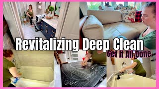 Whole House Reset 💡 Super Productive Deep Cleaning Motivation  Real Mom Life  Organization Ideas [upl. by Maiah]