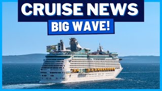 CRUISE NEWS Rogue Wave Strikes Royal Caribbean Ship Big NCL Itinerary Change Carnival amp MORE [upl. by Rdnaskela]