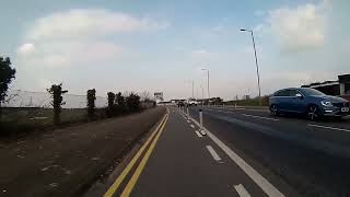 WALLASEY VILLAGE TO PROM NEW CYCLE LANE MARCH 2024 [upl. by Ecydnac]