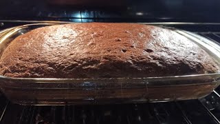 LETS MAKE BANANA CAKE CHOCOLATE satisfying cake desserts trending short 1million viral [upl. by Tuneberg966]