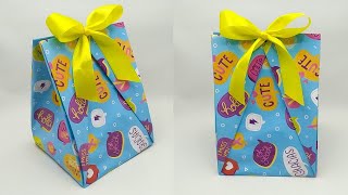 DIY  How To Wrap Gift Without Box  Unique Way To Wrap A Gift [upl. by Anilrats]