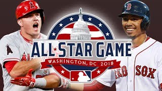 2018 MLB ALL STAR GAME STARTER PREDICTIONS [upl. by Dj]