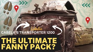 THE MOST UNDERRATED HUNTING PACK OF 2022  Cabelas Transporter 1200 INDEPTH REVIEW [upl. by Annahael]