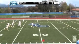 Karly Chin with the impressive header for University Prep [upl. by Noreg915]