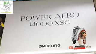 NUEVO SHIMANO POWER AERO 14000 XSC [upl. by Olegnad245]