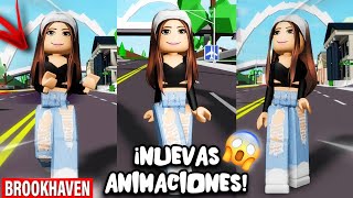 NUEVAS ANIMACIONES GRATIS EN BROOKHAVEN RP 2024ANIMACIÓN DE NABILA EN BROOKHAVEN ROBLOX [upl. by Koziarz]