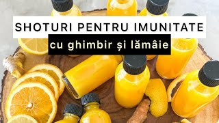 SHOTURI DE GHIMBIR SI LAMAIE pentru intarirea sistemului imunitar gingershotviralshotsghimbir [upl. by Vernita]