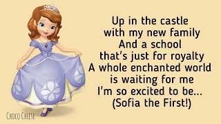 Sofia the first lyrics [upl. by Yecats98]