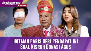 Live Hotman Paris Berikan Pandangannya Soal Agus Salim Dengan Uang Donasinya Seperti Ini [upl. by Dnomhcir]