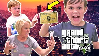 Angry GTA 5 Mom  Kid spends 2000 on Grand Theft Auto V [upl. by Ahtanaram]