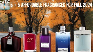 5 LONG LASTING and 5 GREAT AFFORDABLE Fall Fragrances 2024 [upl. by Attiuqehs]