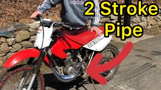 2 Stroke Exhaust On A 4 Stroke [upl. by Nywra]