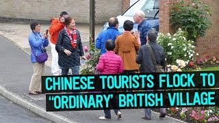 Chinese Tourists Flock to Tiny UK Village to Take Selfies and No One Knows Why [upl. by Hoashis]