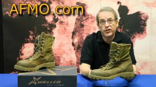 Wellco USMC RAT Hot Weather Combat Boots  Extended [upl. by Ayim244]