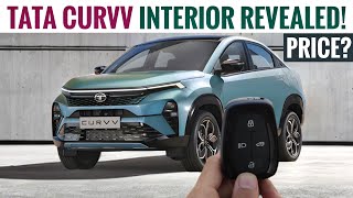 Tata Curvv 2024 Interior  First Look  Tata Curvv 2024 Price in India  New Curvv Tata Motors 2024 [upl. by Itnahs]