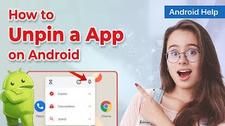 📱 How to Unpin an App on Android 2024  Unlocking Your Devices Full Potential [upl. by Linetta]