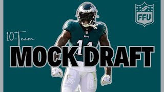 10Team Superflex Mock Draft [upl. by Enomaj]