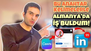 Profesyonel LinkedIn Profili Nasıl Oluşturulur  Xing Vs LinkedIn  Canva ile Profil Fotoğrafı [upl. by Arihsak]