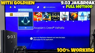 Download PS4 903 Jailbreak 2023 How to jailbreak PS4 903 with GoldHEN [upl. by Ytak488]