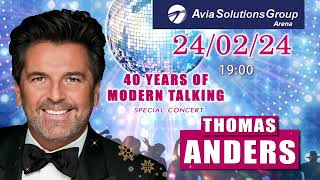 THOMAS ANDERS IN VILNIUS 24 February in Avia Solutions Group Arena The only concert in Lithuania [upl. by Yendahc293]