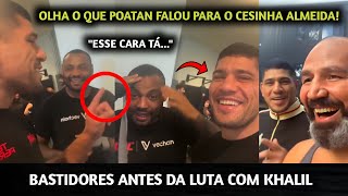 MELHOR CAMP QUE RESENHA🚨 VEJA COMO Alex Poatan está SE PREPARANDO para LUTA contra Khalil Rountree [upl. by Narbig]