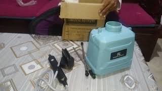 Unboxing Electric Power Sprayer 5 Liter [upl. by Lehcin482]