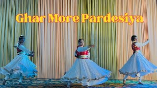 Ghar More Pardesiya Dance Cover  Kalank [upl. by Matronna]