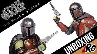 Unboxing y reseña The Mandalorian normal y carbonized Black Series Hasbro [upl. by Katha666]