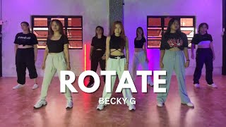 Becky G Burna Boy  Rotate  Mood UP  Yuri Choreography [upl. by Sorips468]